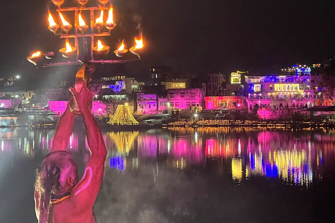 Afternoon Walk Tour with Sunset & Fire Ritual -The Pushkar Route - Market lanes and Halwai Gali