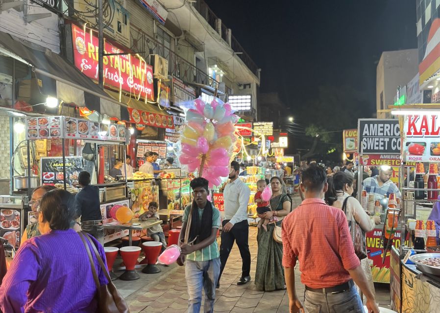 Agra: Sadar Bazar Food Market Night Walking Tour by Tuk-Tuk - What you may taste, and what the price covers