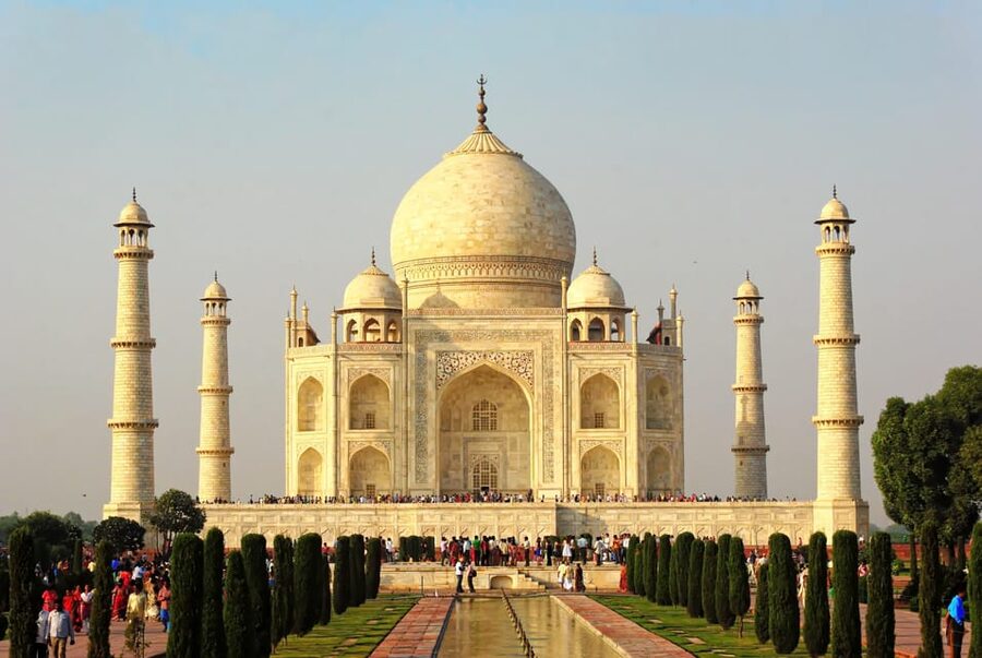 Agra: Skip-the-Line Fast Entry Ticket to the Taj Mahal - What to notice in the marble and Mughal design