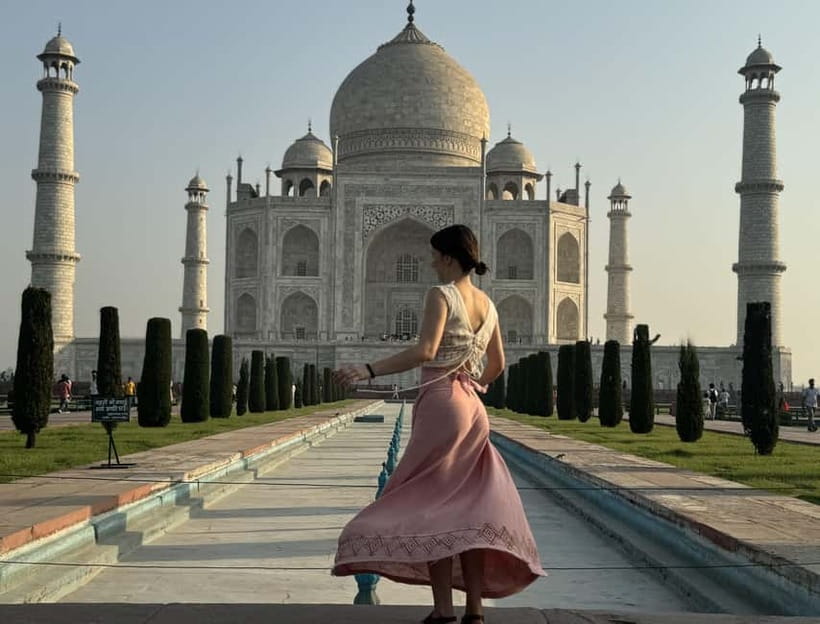 Agra: Taj Mahal & Agra Fort Private Tour - A breakfast break between the monuments