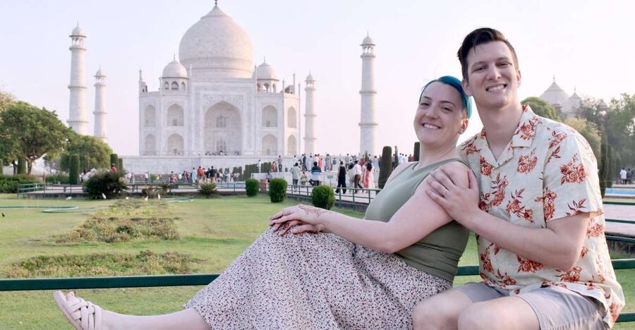 Agra: Taj Mahal Skip-The-Line, Agra Fort & Baby Taj Tour - Start at the Taj Mahal, with the ticket details settled