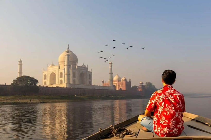 Agra: Taj Mahal Vip Tickets with Guide & Backside Boat Ride - Key points to know before you book