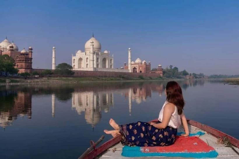 Agra: Taj Mahal Vip Tickets with Guide & Backside Boat Ride - Entering the Taj Mahal without the ticket queue