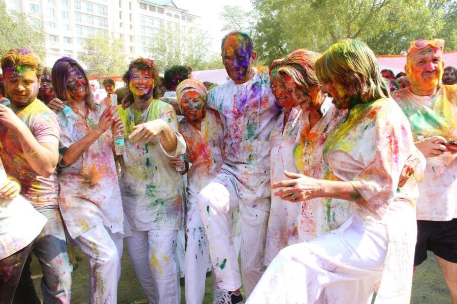 Celebrate Holi with Locals in Jaipur - Getting ready for a color-filled afternoon