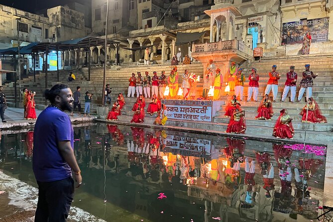Evening Walking tour with Fire Ceremony - The Pushkar Route - The Maha Aarti at Brahma Ghat