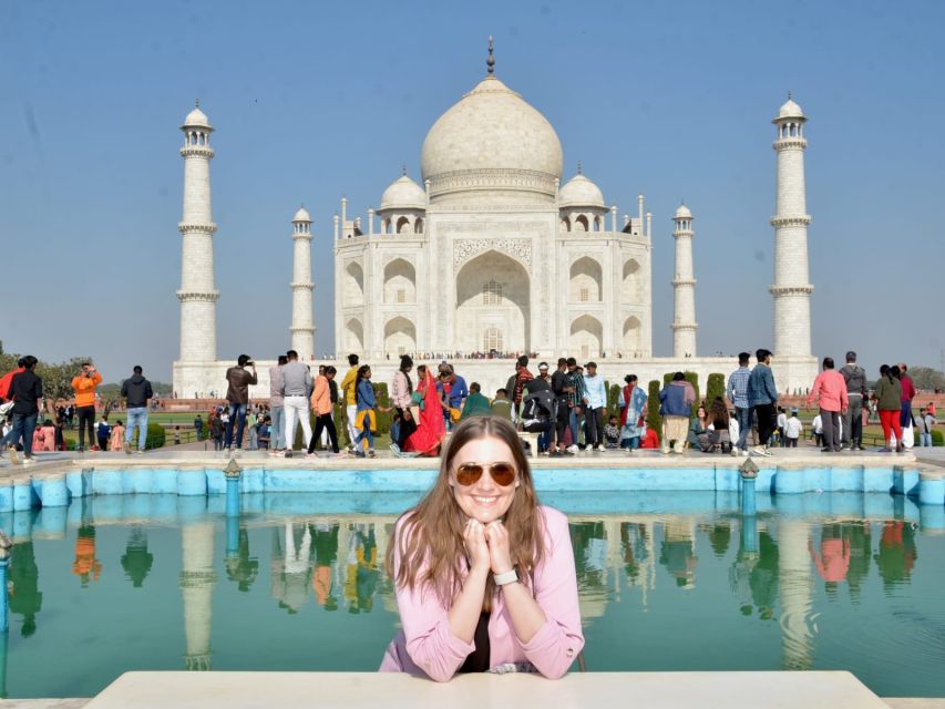 From Agra: Taj Mahal & Agra City Highlights Tour By Car - Mehtab Bagh’s view across the river