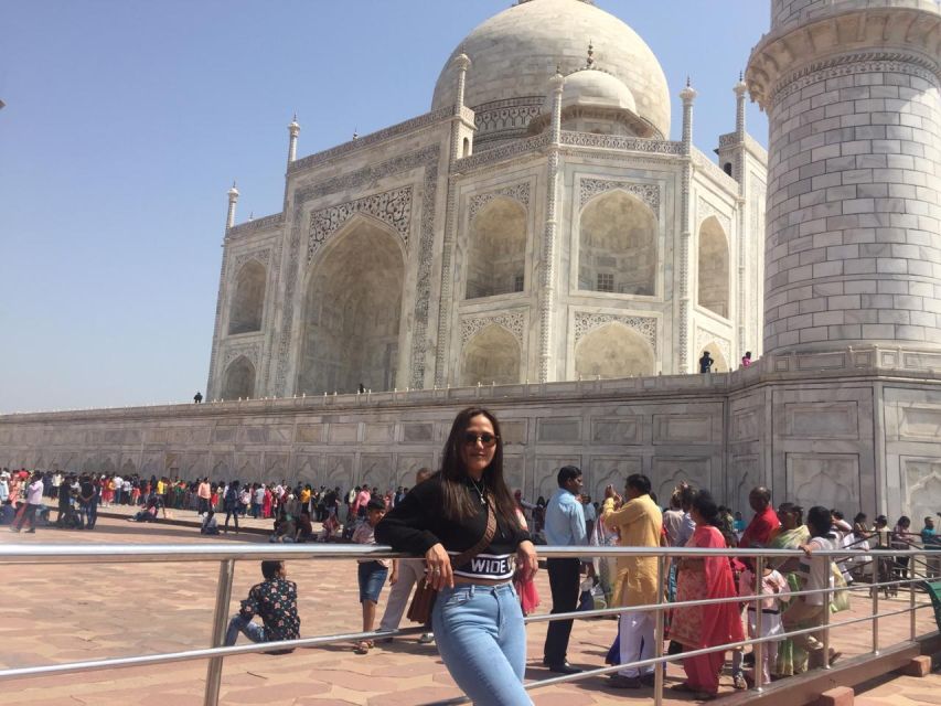From Delhi: Sunrise Taj Mahal & visit Elephant Conservation - Agra Fort brings the Mughal story into focus