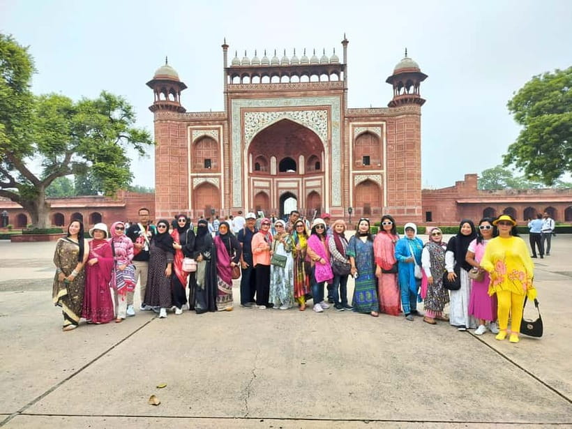 From Jaipur: Taj Mahal, Agra Fort, Baby Taj Day Trip by Car - Agra Fort adds scale and a different point of view