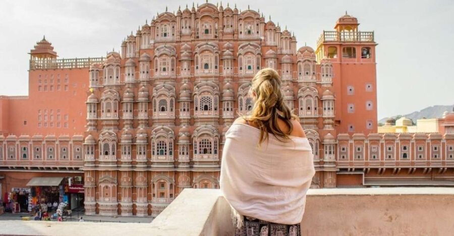 From New Delhi: Private Day Trip to Jaipur Skip-the-Line - Amber Fort: Jaipur from above