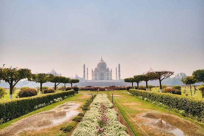 Full Day Taj Mahal and Agra Private Tour from Agra - Agra Fort adds red sandstone and scale