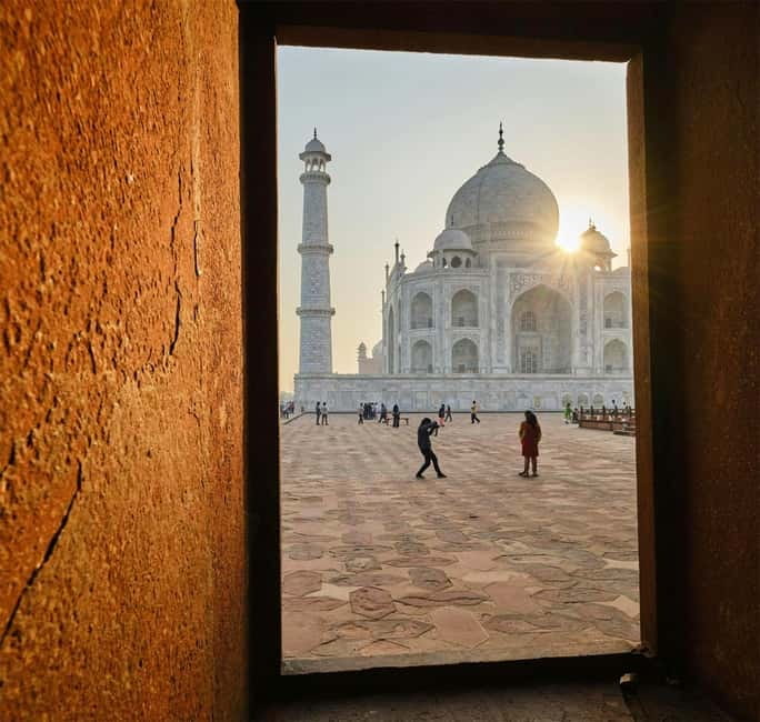 Full-Day Tour of Agra with Sunrise & Sunset at Taj Mahal - Sunset from Mehtab Bagh