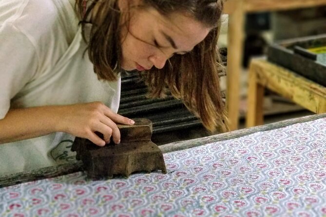 Hands-on Block Printing Workshop - Choose a Sanganeri-inspired design