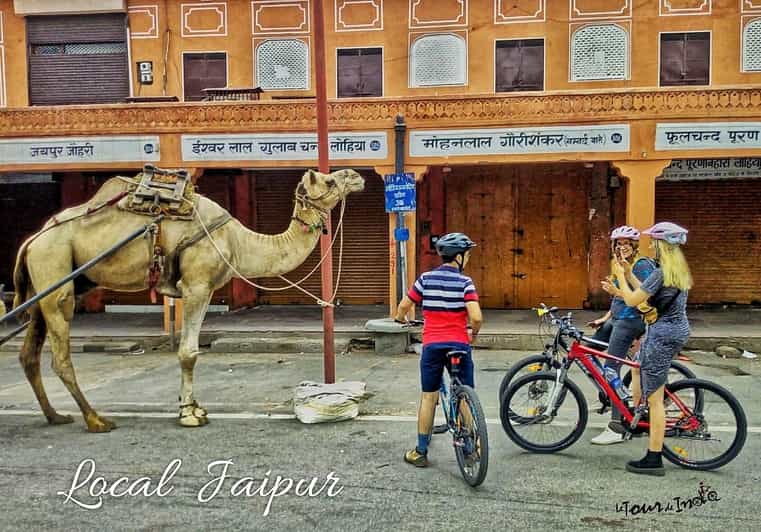 Jaipur: 3-Hour Morning Bike Tour of Jaipur Old City - Laughing yoga, flowers and the vegetable market