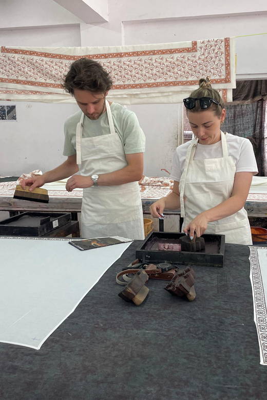 Jaipur: Block Printing Workshop and Hands-on Experience - Washing, drying, and the finished colors