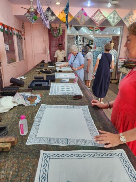 Jaipur: Block Printing Workshop In the Heart of City Center - At a glance