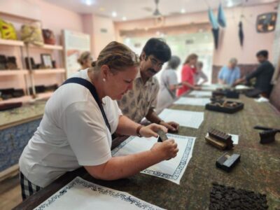 Block Printing Workshop In the Heart of City Center