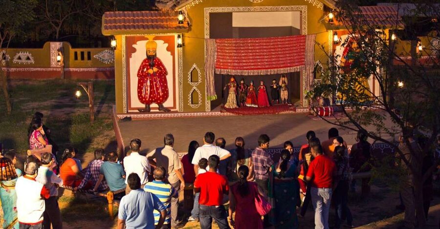 Jaipur: Chokhi Dhani Local Village Experience - Dinner: a practical addition to the evening