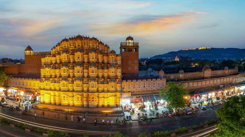 Jaipur: City Night Tour with Patrika Gate & Masala Chowk Tea - Key points