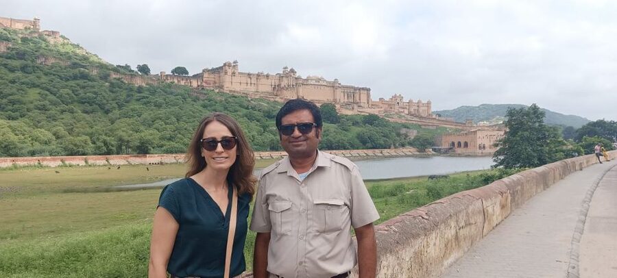Jaipur: Full-Day City Tour with Car, Guide & Skip-the-Line - Jal Mahal: a short stop beside the water
