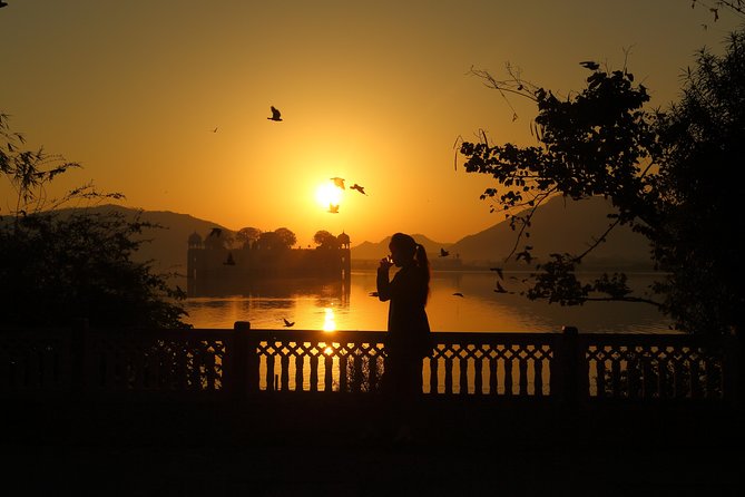 Jaipur Guided City Tour: City Palace, Jantar, Hawa & Jal Mahal - Jal Mahal: a brief pause beside Man Sagar Lake