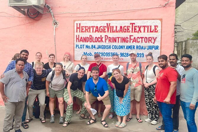 Jaipur Half Day Tour Experience for 5 Hours - Block printing: a useful craft stop, if you want it