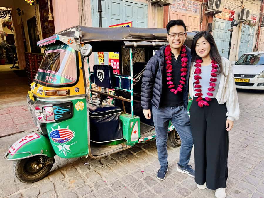 Jaipur: Private Full-Day Sightseeing Tour by Tuk-Tuk - Jantar Mantar’s instruments for watching the sky