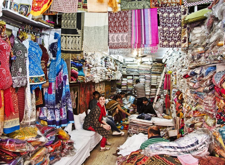 Jaipur: Private Shopping Tour with Block Printing Workshop - A detour may add interest, but check the costs