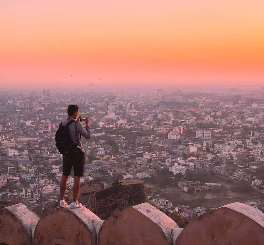 Jaipur: Tour with Nahargarh Sunrise or Monkey Temple Sunset - Panna Meena Stepwell and Amber Fort