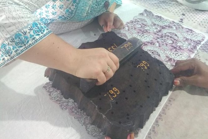 Learn Hand Block Printing Techniques & Print Your Own Fabric - First, see how the workshop works