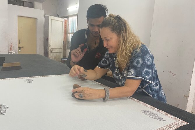 Learn Hand Block Printing Techniques & Print Your Own Fabric - Washing and taking your souvenir home