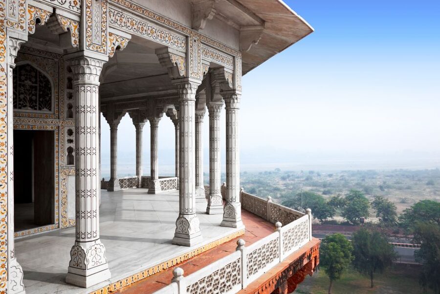 Same Day Taj Mahal, Agra Fort & Baby Taj Tour from Jaipur - Agra Fort’s red sandstone halls and courtyards