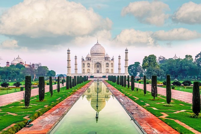 Skip The Line Taj Mahal, Agra Fort & Mehtab Garden Tour - Mehtab Bagh and the sunset view