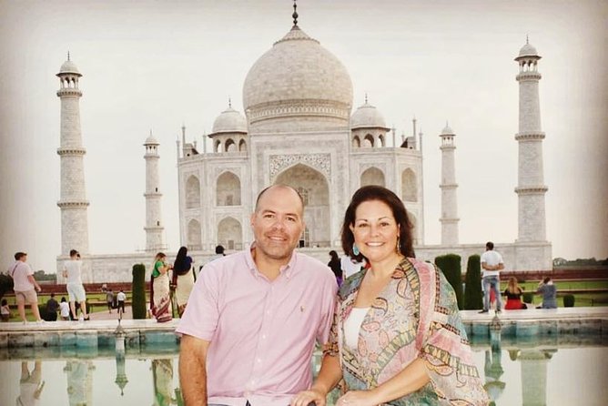 Taj Mahal Sunrise & Sunset All Inclusive Private Luxury Agra Tour - Marble inlay, made by hand