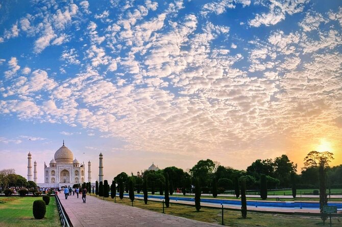 Taj Mahal Sunrise Tour - Walking Toward the Marble