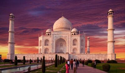 Taj Mahal Sunset View or Morning View Tour with Hotel Pickup